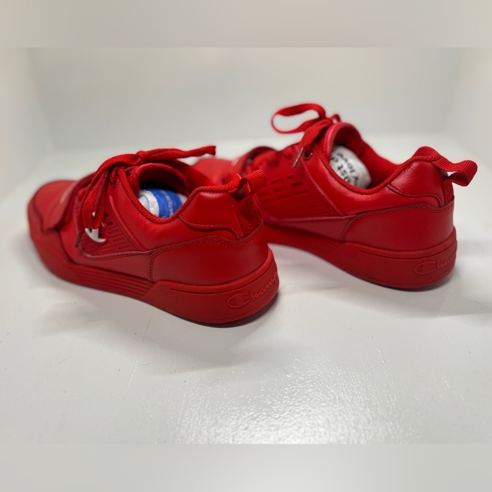 Champion 3 On 3 Low Sneakers Red | Boys Youth 9 (Fits Men’s 9) - Picture 5 of 11